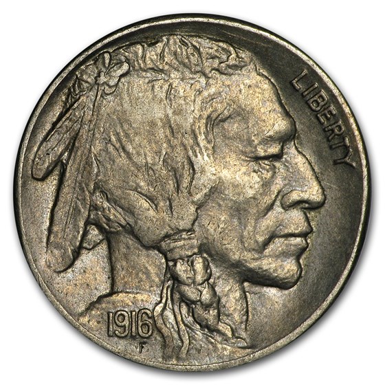 1916-S Buffalo Nickel AU 1916-S Buffalo Nickel AU